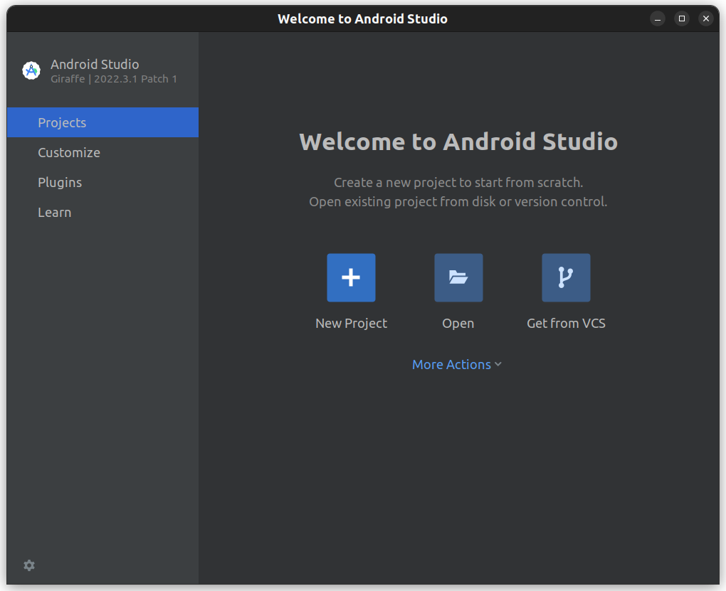 Introducción a Android Studio en Ubuntu: Instalación y Creando tu Primer 'Hola Mundo'