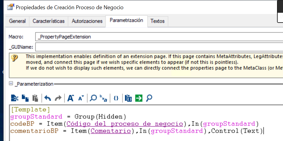 Explicando el uso de los MetaWizards para la creación de Objetos