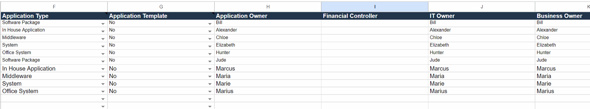 Importación de Objetos con Plantillas de Excel en Hopex