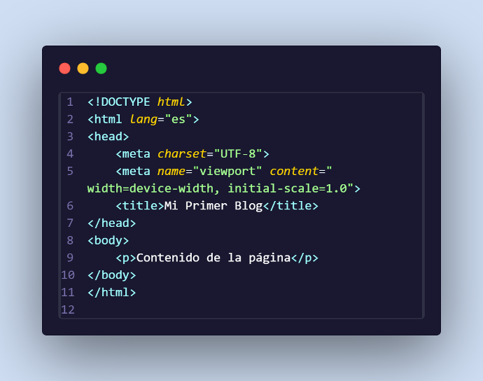 Contenido basico
